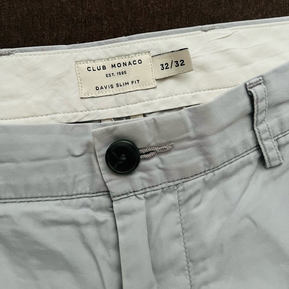 BRAND NEW Club Monaco Men’s Pants,slim fit 32/32 - Picture 2 of 4